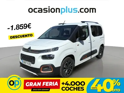 Usado Citroën Berlingo Shine 130 CV (95 kW) 2019 Blanco Monovolumen