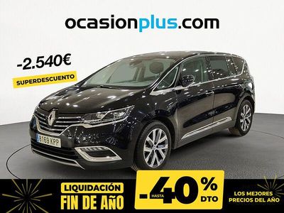 Negro Usado 2018 Renault Espace Zen Monovolumen | 19.700 € (Precio justo)