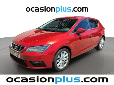 Usado Seat Leon XCELLENCE 125 CV (91 kW) 2017 Rojo Utilitario