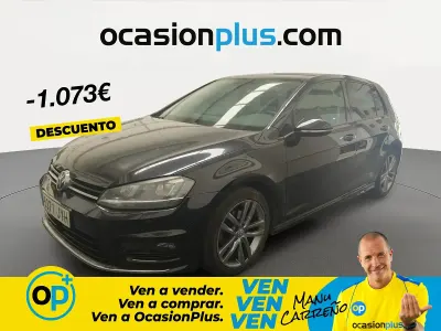 Usado VW Golf VII Sportline 110 CV (80 kW) 2017 Negro Berlina