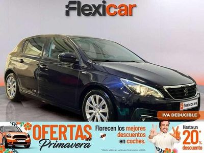 Usado Peugeot 308 Access 131 CV (96 kW) 2020 Azul Utilitario