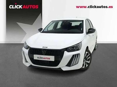Usado Peugeot 208 Active 101 CV (74 kW) 2024 Blanco Utilitario