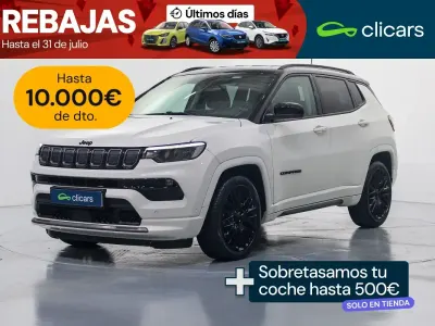 Usado Jeep Compass 130 CV (95 kW) 2022 Blanco SUV