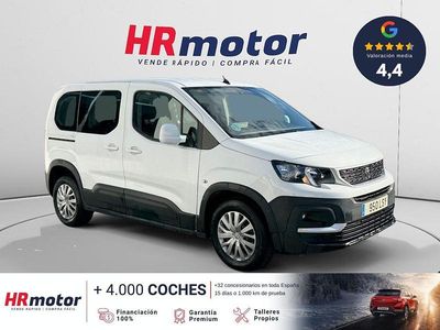 Usado Peugeot Rifter Active 110 CV (80 kW) 2021 Blanco Monovolumen