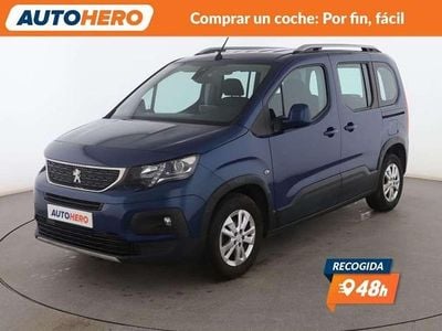 Usado Peugeot Rifter Allure 102 CV (75 kW) 2019 Azul Monovolumen