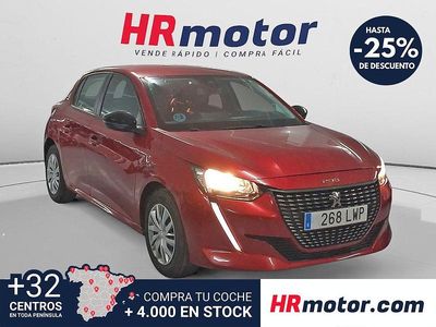 Usado Peugeot 208 Active 75 CV (55 kW) 2022 Rojo Utilitario