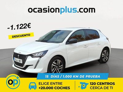 Usado Peugeot 208 Allure 100 CV (73 kW) 2023 Blanco Utilitario