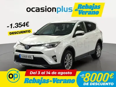 Usado Toyota RAV4 Hybrid Advance 197 CV (144 kW) 2017 Blanco SUV