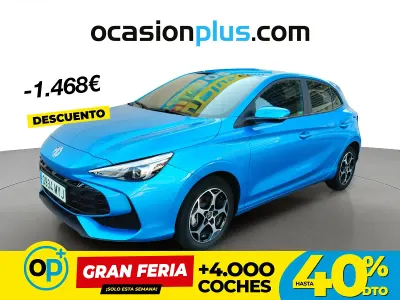 Usado MG MG3 Comfort 195 CV (143 kW) 2025 Azul Utilitario