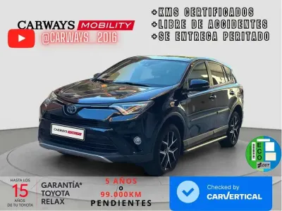 Usado Toyota RAV4 Hybrid Advance 197 CV (144 kW) 2016 Azul SUV