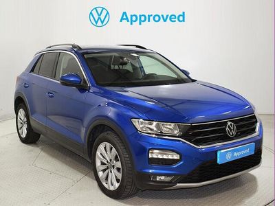 Azul Usado 2021 VW T-Roc Advance SUV | 18.800 € (Precio justo)
