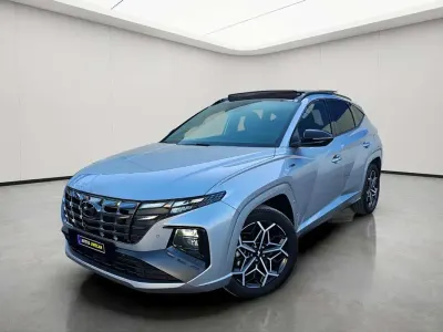 Usado Hyundai Tucson N Line 230 CV (169 kW) 2022 Gris / plata SUV
