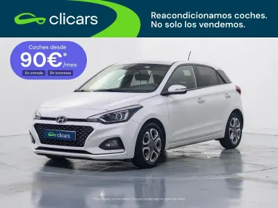 Usado Hyundai i20 100 CV (73 kW) 2019 Blanco Utilitario