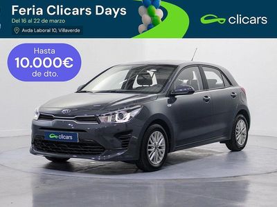 Usado Kia Rio 100 CV (73 kW) 2021 Gris Berlina