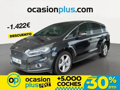 Usado Ford S-MAX Titanium 150 CV (110 kW) 2016 Negro Monovolumen