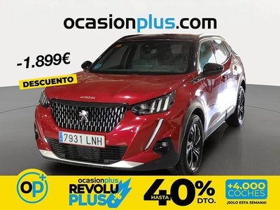 Usado Peugeot 2008 GTi 130 CV (95 kW) 2021 Rojo SUV