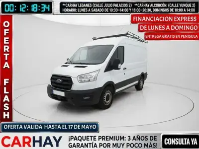 Begagnad Ford Transit Trend 130 HK (95 kW) 2021 Vit Van