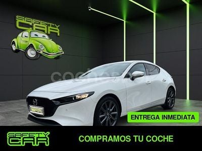 Blanco Usado 2021 Mazda 3 Berlina | 21.999 € (Precio justo)