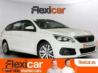Usado Peugeot 308 SW Active 130 CV (95 kW) 2020 Blanco Familiar