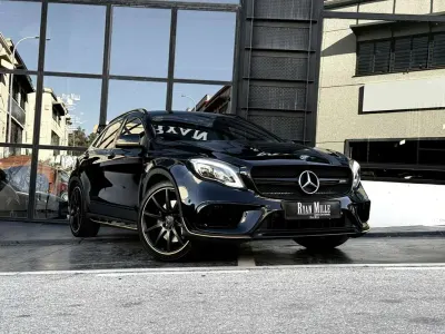 Usado Mercedes GLA45 AMG AMG 381 CV (280 kW) 2017 Negro SUV