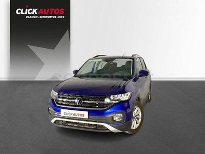 Usado VW T-Cross Advance 110 CV (80 kW) 2023 Azul SUV