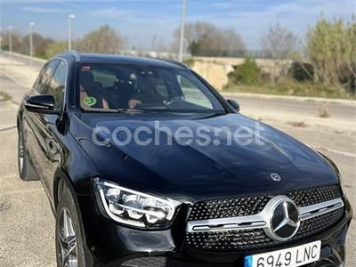 Usado Mercedes GLC220 170 CV (125 kW) 2020 Negro SUV