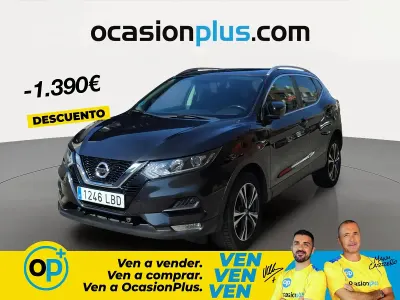 Usado Nissan Qashqai N-Connecta 160 CV (117 kW) 2019 Negro SUV