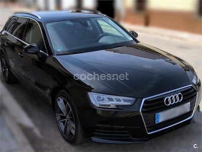 Usado Audi A4 150 CV (110 kW) 2017 Negro Familiar