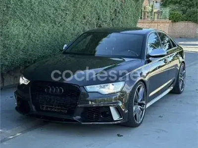 Usado Audi A6 204 CV (150 kW) 2012 Negro Berlina