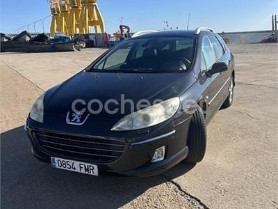 Usado Peugeot 407 Sport 136 CV (100 kW) 2007 Negro Familiar