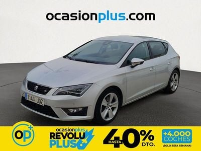 Usado Seat Leon FR 150 CV (110 kW) 2015 Gris plata Utilitario