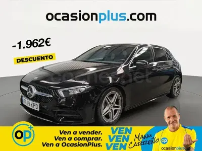 Usado Mercedes A200 163 CV (119 kW) 2018 Negro Berlina