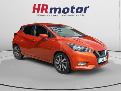 Rojo Usado 2017 Nissan Micra Acenta Utilitario | 8490 € (Precio justo)