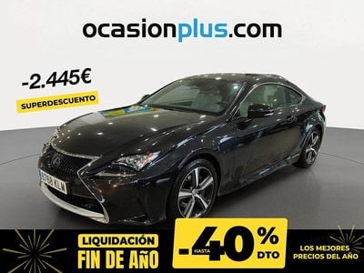 Negro Usado 2018 Lexus RC300h Executive Line Coupe | 26.900 €