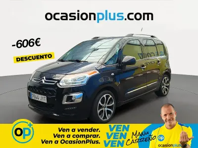 Begagnad Citroën C3 Feel 110 HK (80 kW) 2017 Svart Minibuss