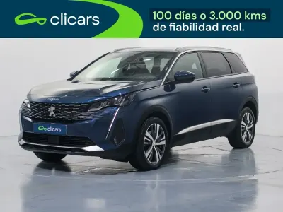 Usado Peugeot 5008 Allure 130 CV (95 kW) 2021 Azul SUV