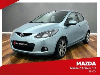 Usado Mazda 2 Active 86 CV (63 kW) 2007 Azul Utilitario