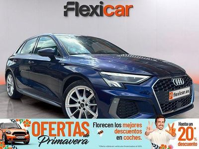 Usado Audi A3 S-Line 150 CV (110 kW) 2023 Azul Berlina