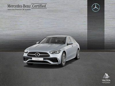 Usado Mercedes C200 AMG line 204 CV (150 kW) 2021 Gris Berlina