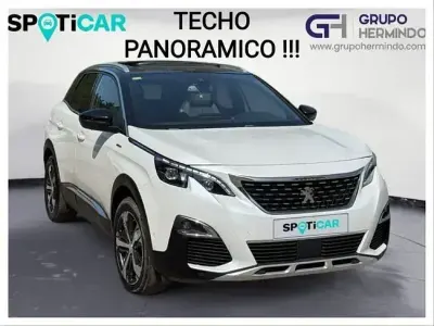 Usado Peugeot 3008 GT-line 130 CV (95 kW) 2020 Blanco SUV