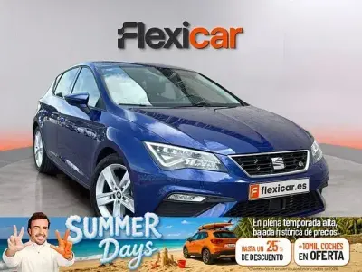 Usado Seat Leon FR 190 CV (139 kW) 2018 Azul