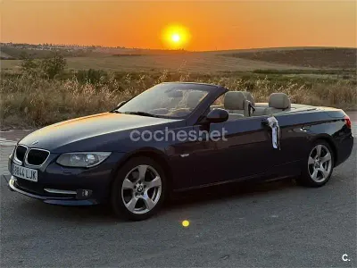Usado BMW 320 Cabriolet 184 CV (135 kW) 2012 Azul Descapotable