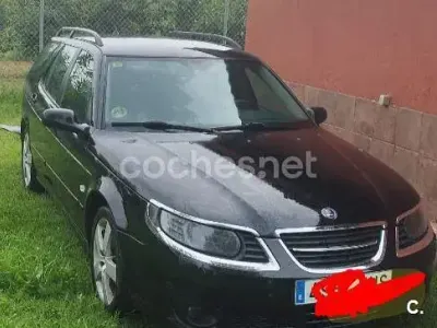 Usado Saab 9-5 Vector 150 CV (110 kW) 2007 Negro Familiar