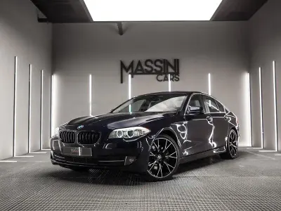 Usado BMW 530 245 CV (180 kW) 2010 Azul Berlina