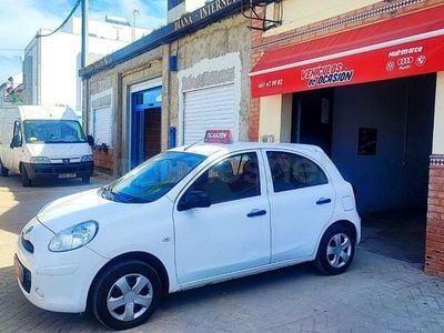 Usado Nissan Micra Acenta 80 CV (58 kW) 2013 Blanco Utilitario