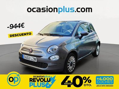 Usado Fiat 500 Dolcevita 70 CV (51 kW) 2022 Gris Descapotable