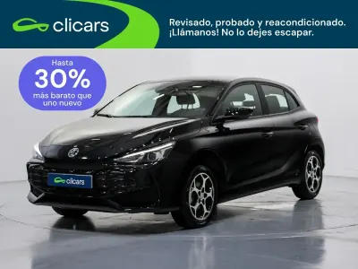 Usado MG MG3 Luxury 102 CV (75 kW) 2024 Negro Utilitario