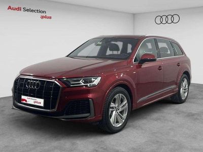 Rojo Usado 2021 Audi Q7 Ambiente SUV | 55.300 € (Caro)