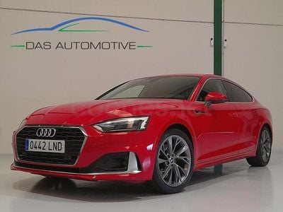 Begagnad Audi A5 Sportback Ambiente 163 HK (119 kW) 2021 Röd Halvkombi