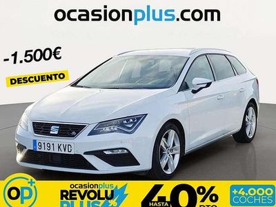 Usado Seat Leon ST FR 150 CV (110 kW) 2019 Blanco Familiar